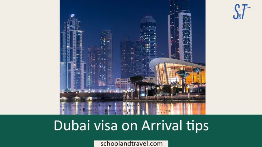 Dubai visa on Arrival, UAE Resident visa