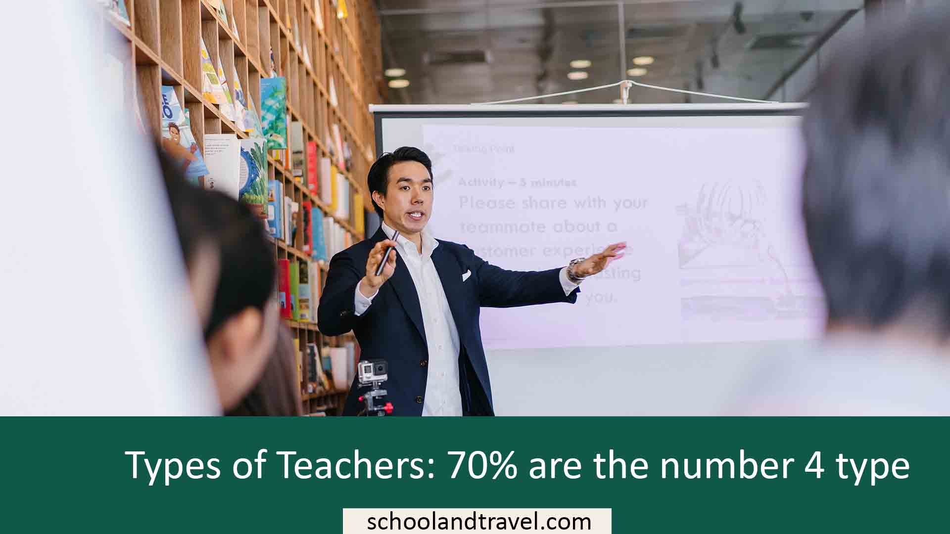 Types of Teachers: 70% are the number 4 type