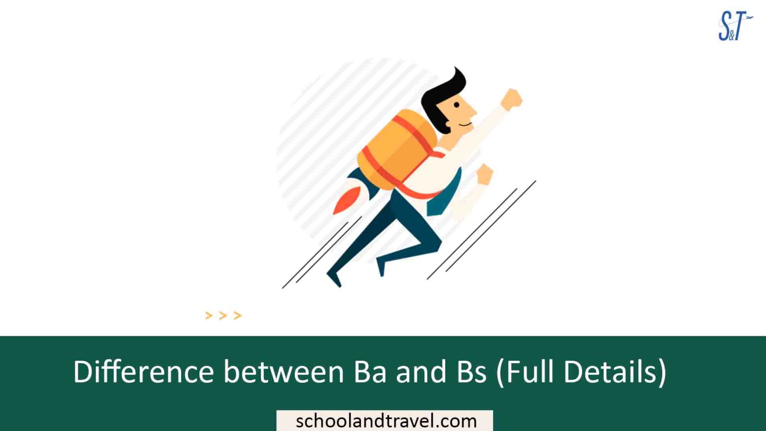 (Ba vs Bs): Difference between Ba and Bs