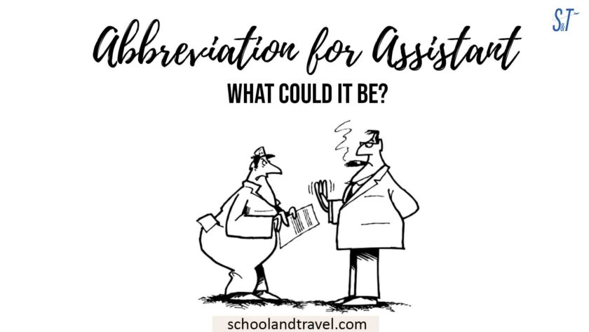 abbreviation-for-assistant-the-best-one-school-travel