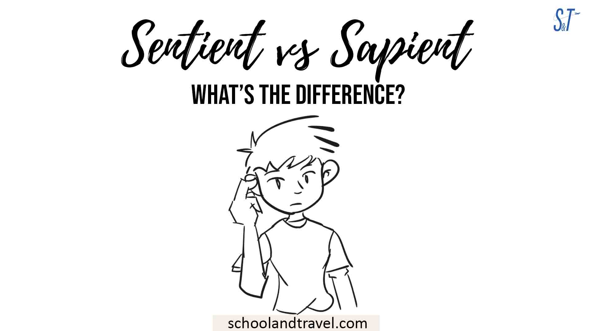Sentient vs Sapient