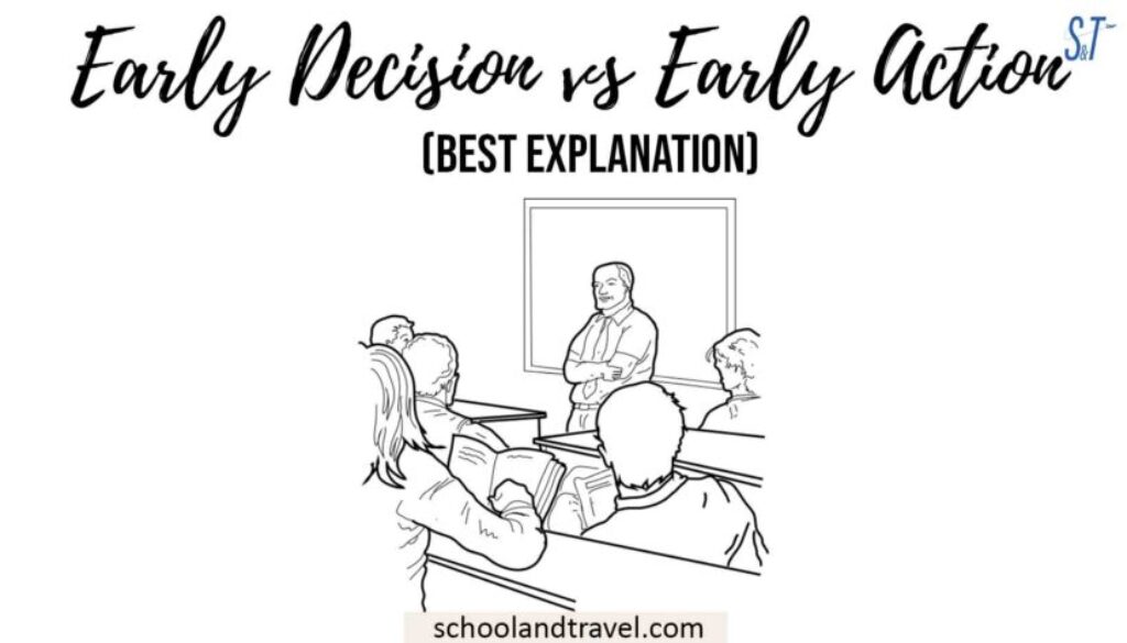 Early Decision vs Early Action