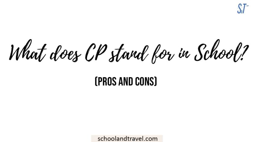 what does CP stand for in school