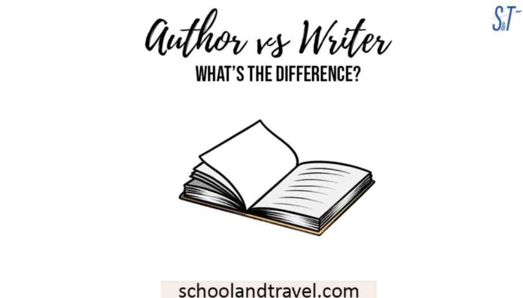 Author vs Writer