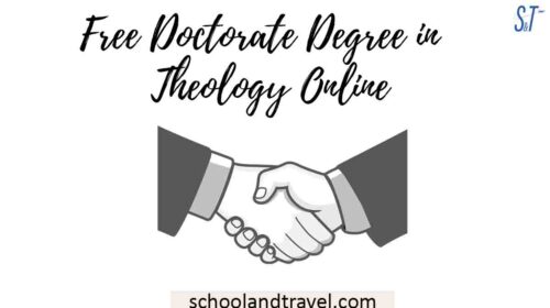 Free Doctorate Degree in Theology Online