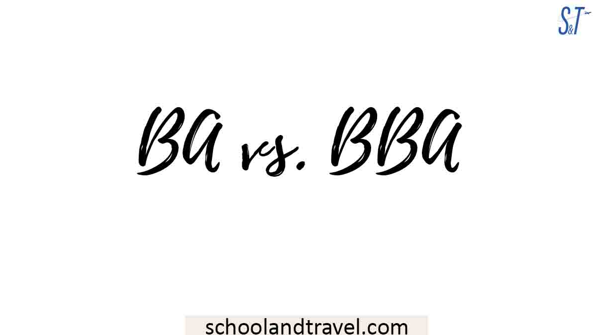 BA vs. BBA