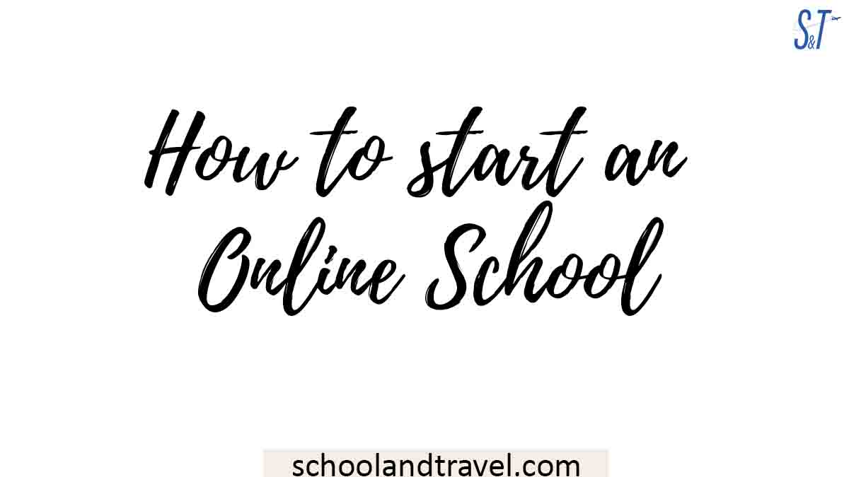 How to start an Online School