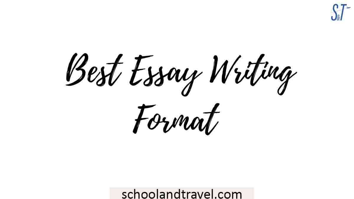 Essay Writing Format