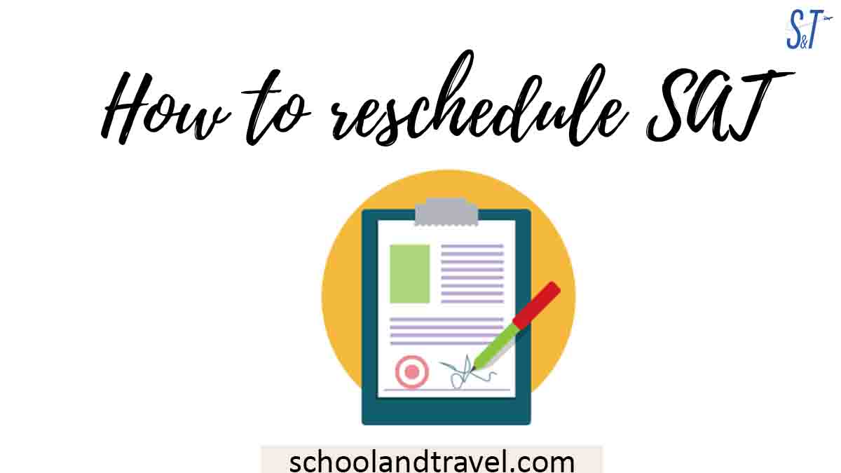 How to reschedule SAT