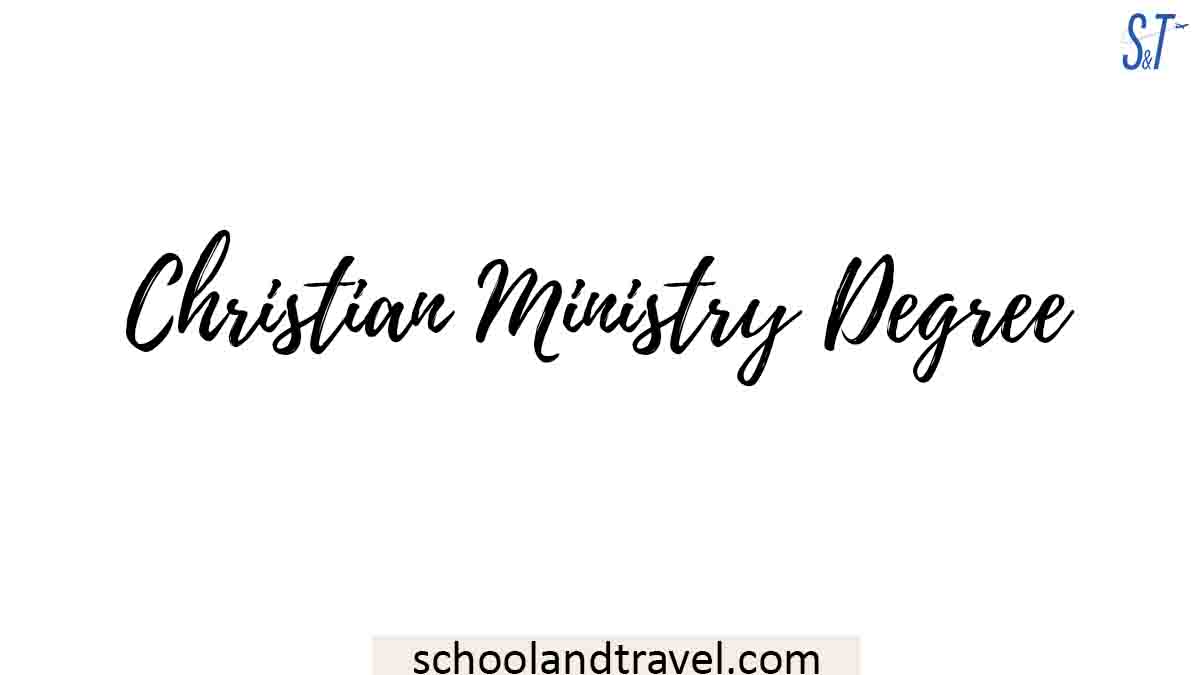 Christian Ministry Degree
