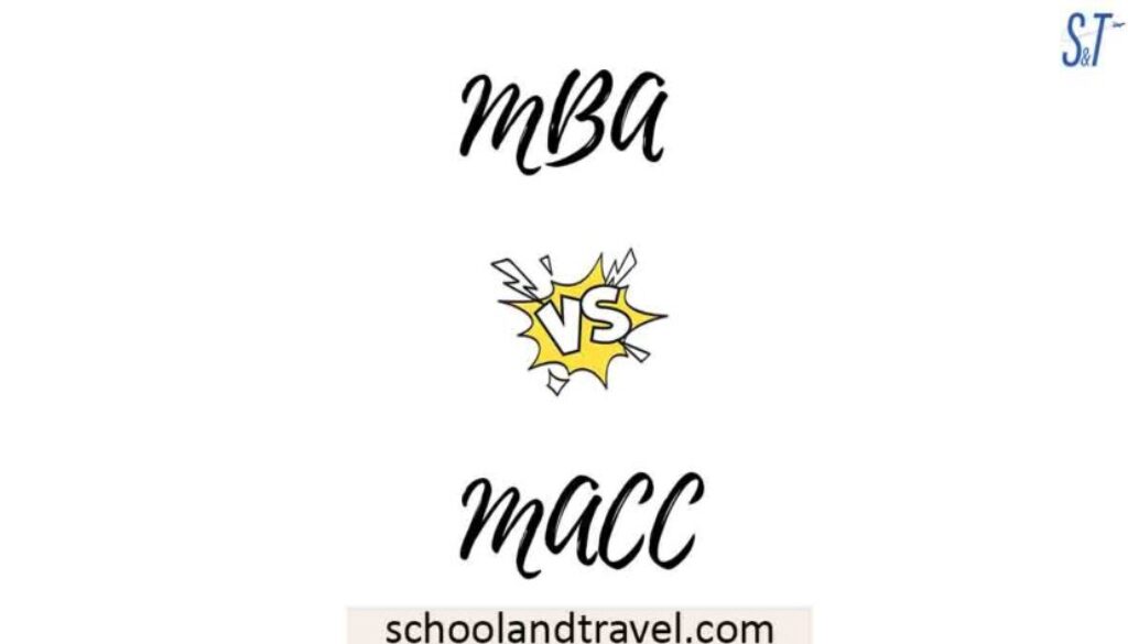MBA vs. MACC