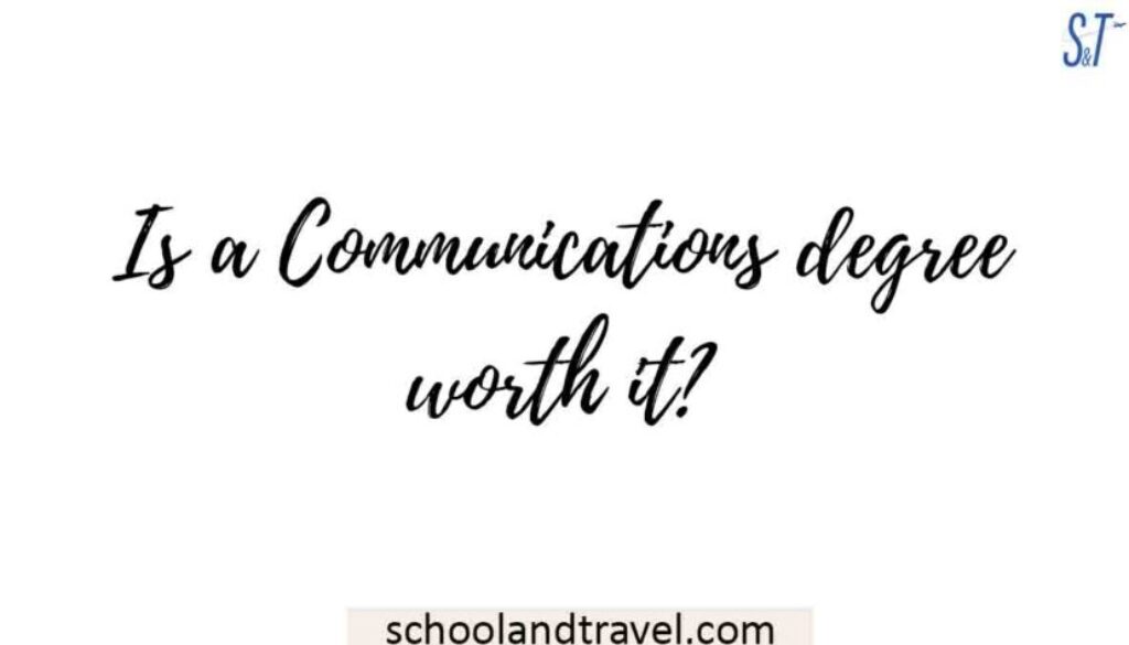 Communications degree