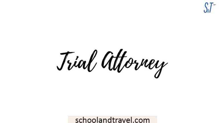 Trial Attorney 