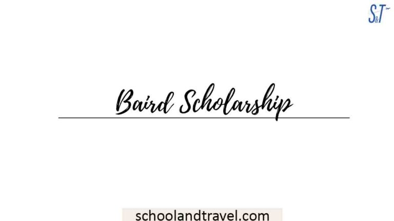 Baird Scholarship