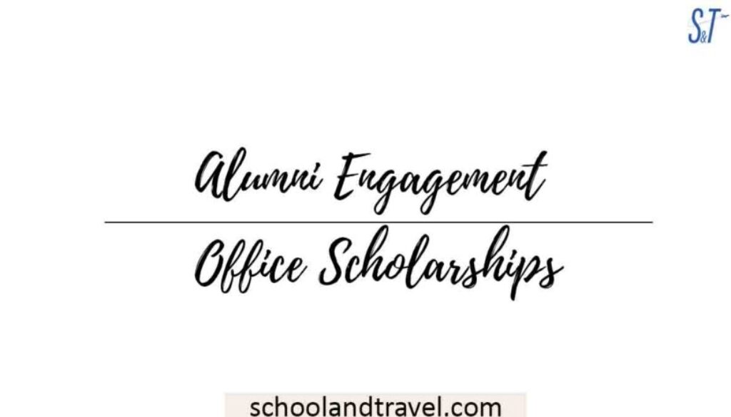 Alumni Engagement Office Scholarships