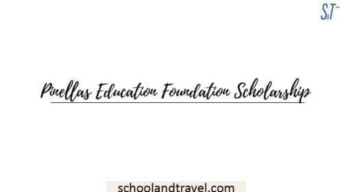  Pinellas Education Foundation Stipendium