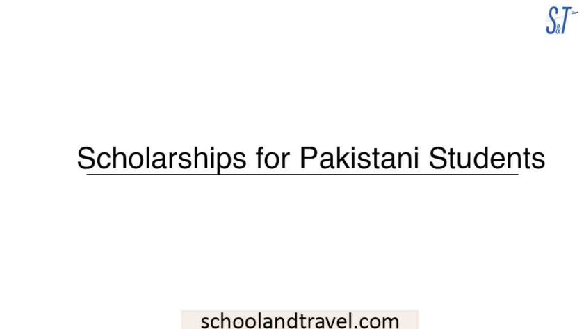 Scholarships are available for students of all nationalities, however, for the sake of this article, we will focus on Scholarships for Pakistani Students.