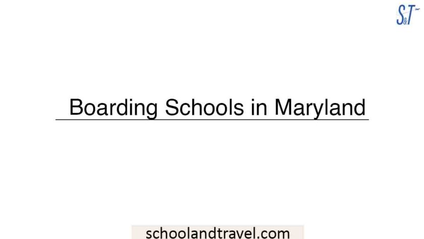 Boarding Schools in Maryland