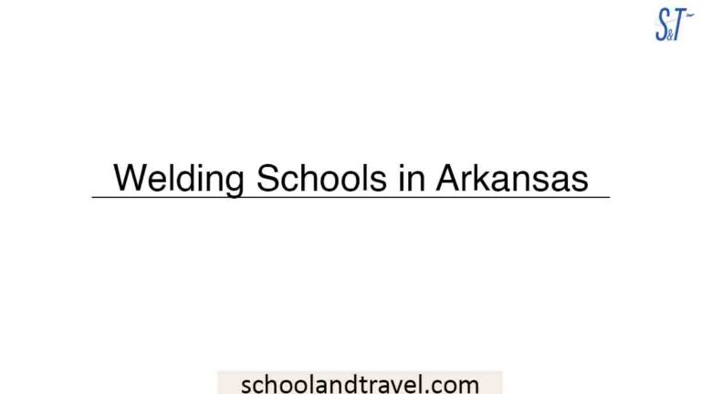 Welding Schools in Arkansas