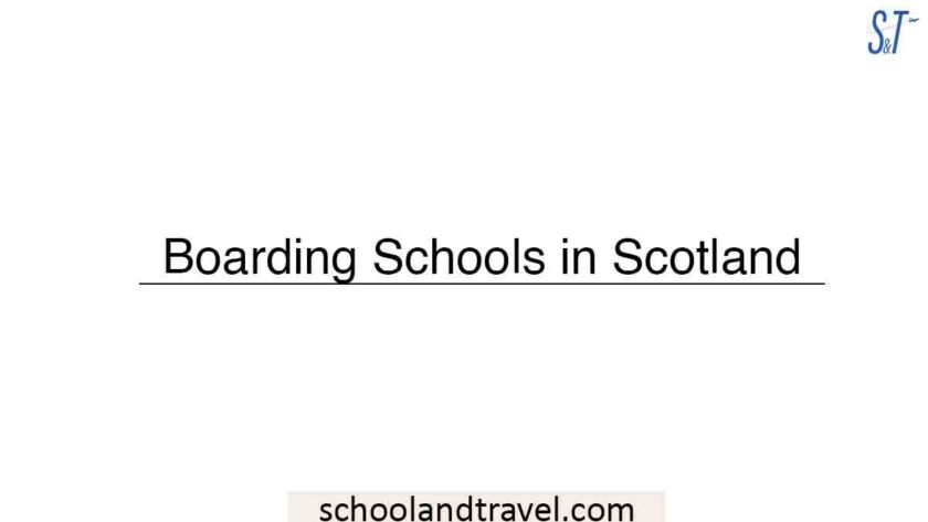 Boarding Schools in Scotland