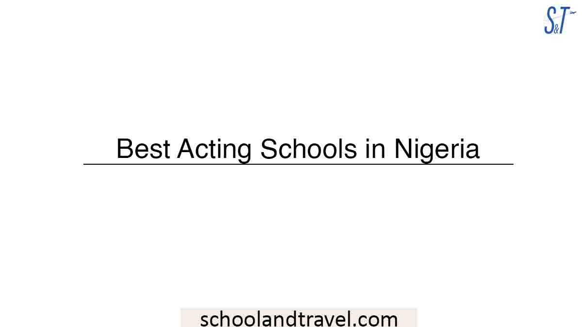 Acting Schools in Nigeria