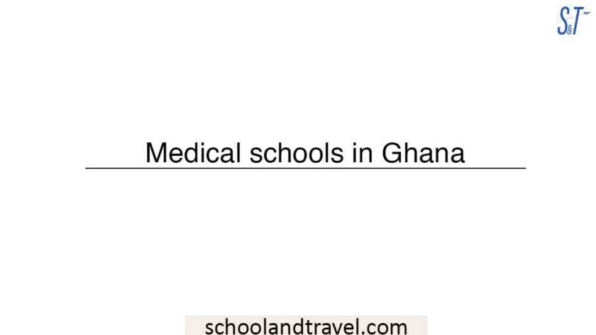 Top 10 Medical schools in Ghana | 2022