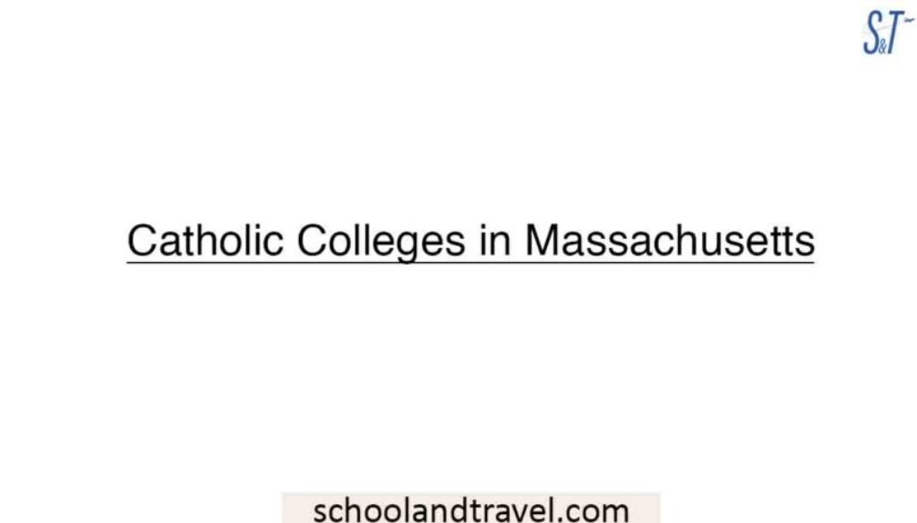 Catholic Colleges in Massachusetts