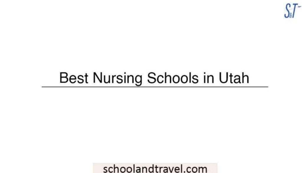 Best Nursing schools in Utah