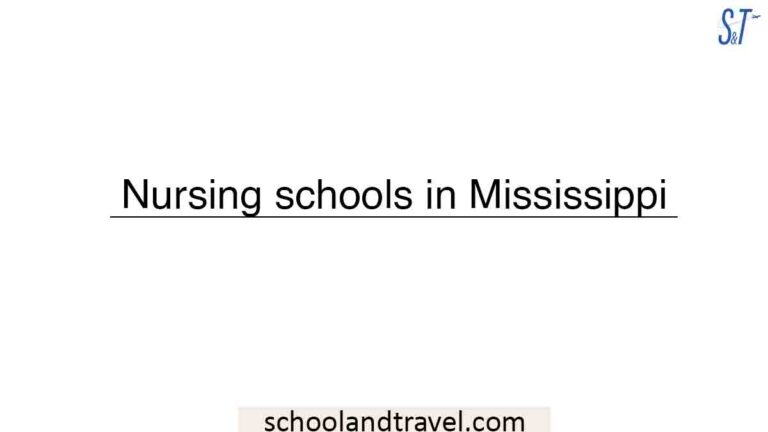 Nursing schools in Mississippi