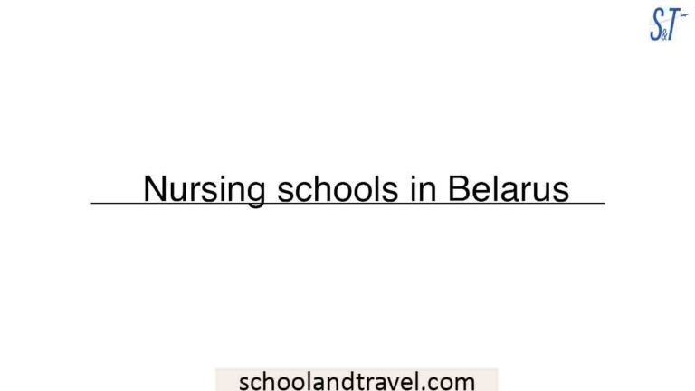 Nursing schools in Belarus