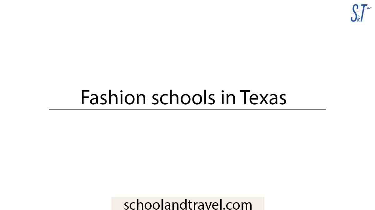 Fashion schools in Texas