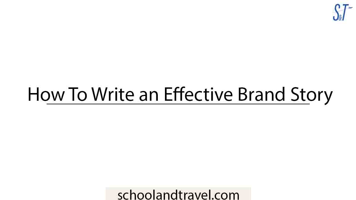 How To Write an Effective Brand Story