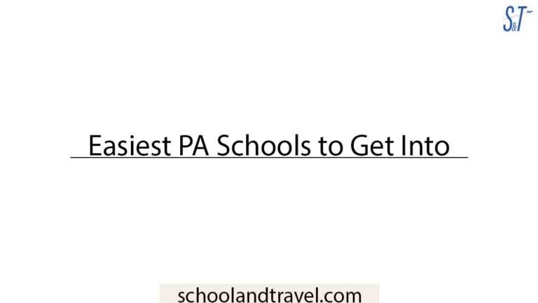 Easiest PA Schools to Get Into