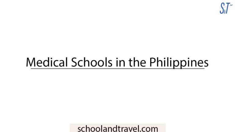 Best Medical Schools in the Philippines