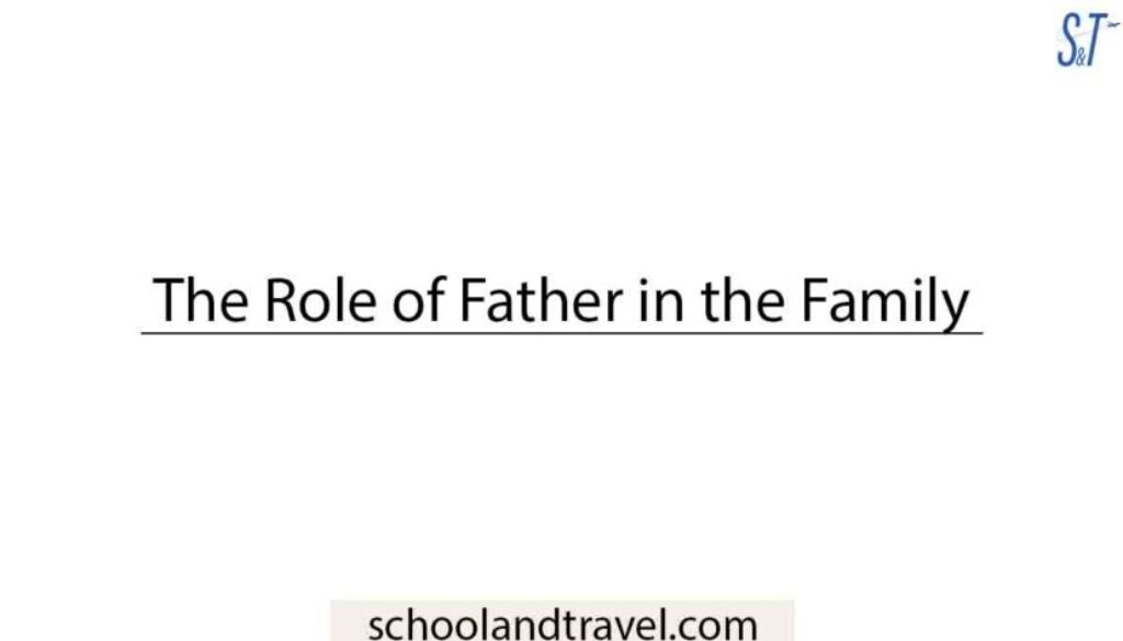 The Role of Father in the Family