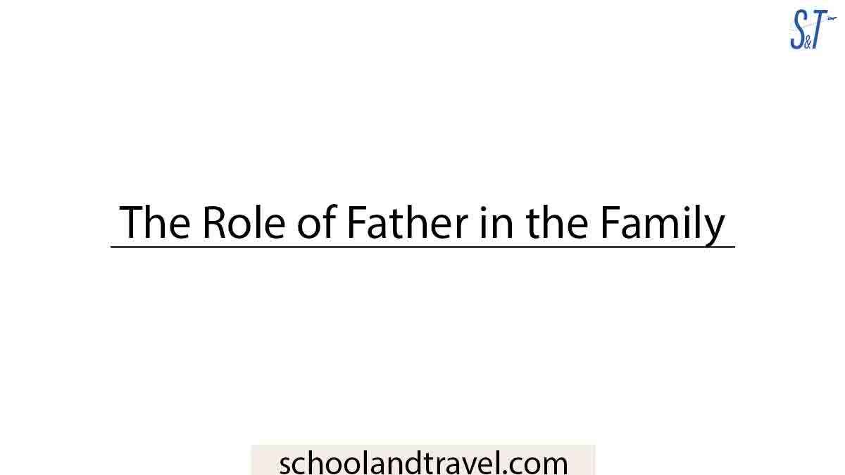 The Role of Father in the Family