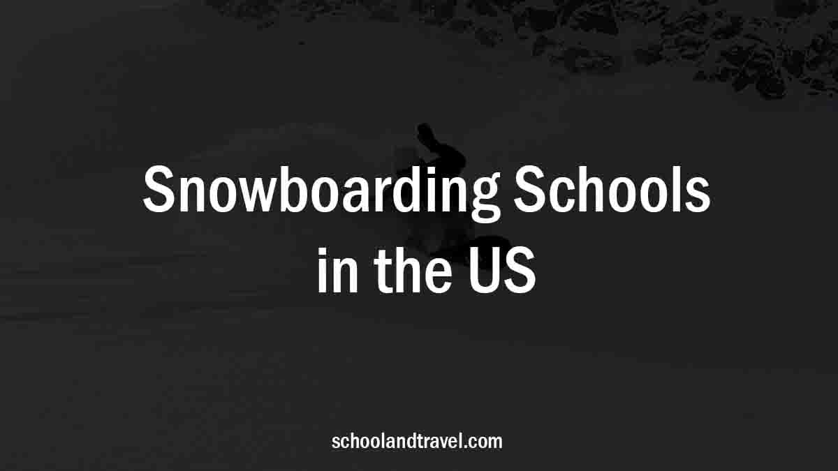 Snowboarding Schools in the United States