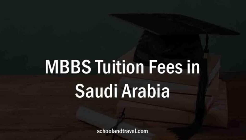 MBBS Tuition Fees in Saudi Arabia
