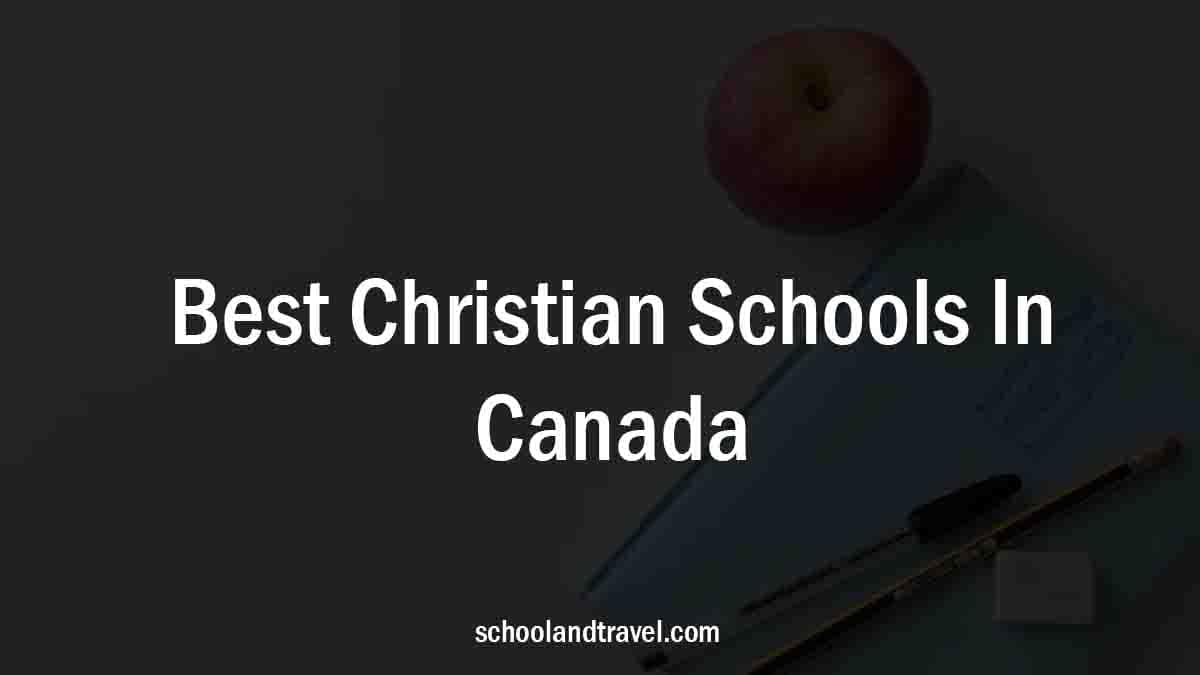 Christian Schools in Canada