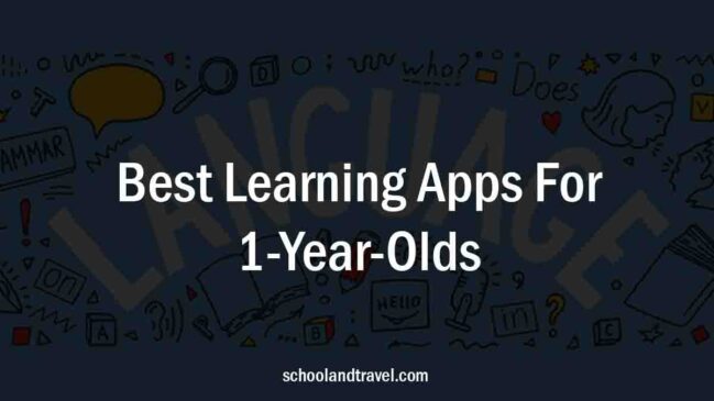 Apps For 1 Year Old