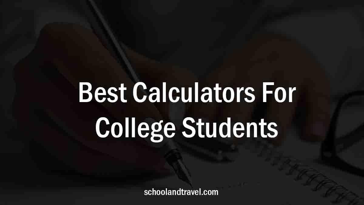 Calculators For College Students
