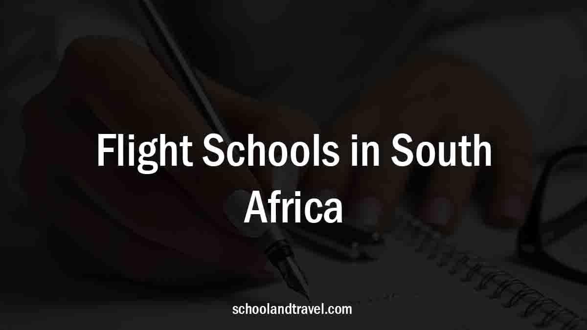 Flight Schools in South Africa