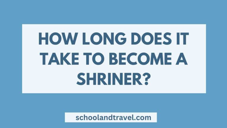 How Long Does It Take To Become A Shriner?