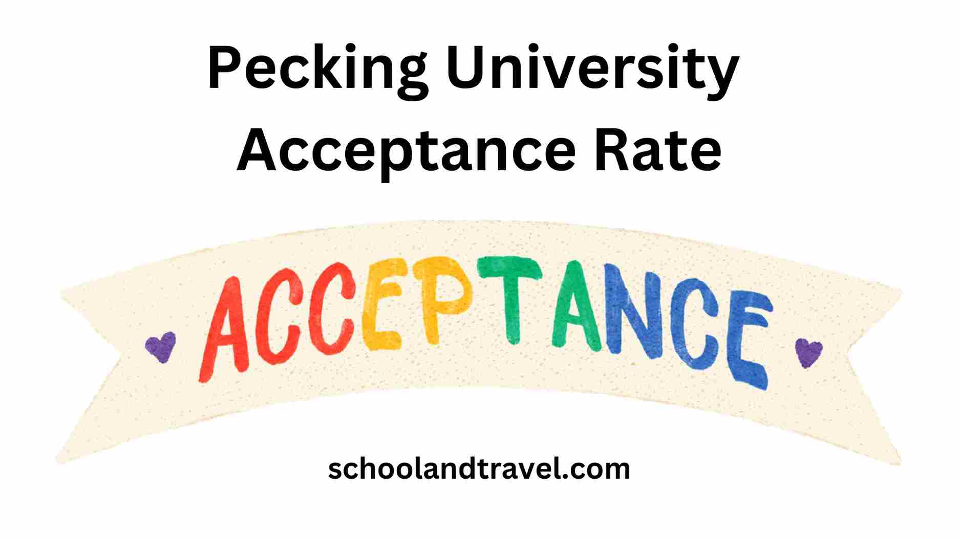 Pecking University Acceptance Rate