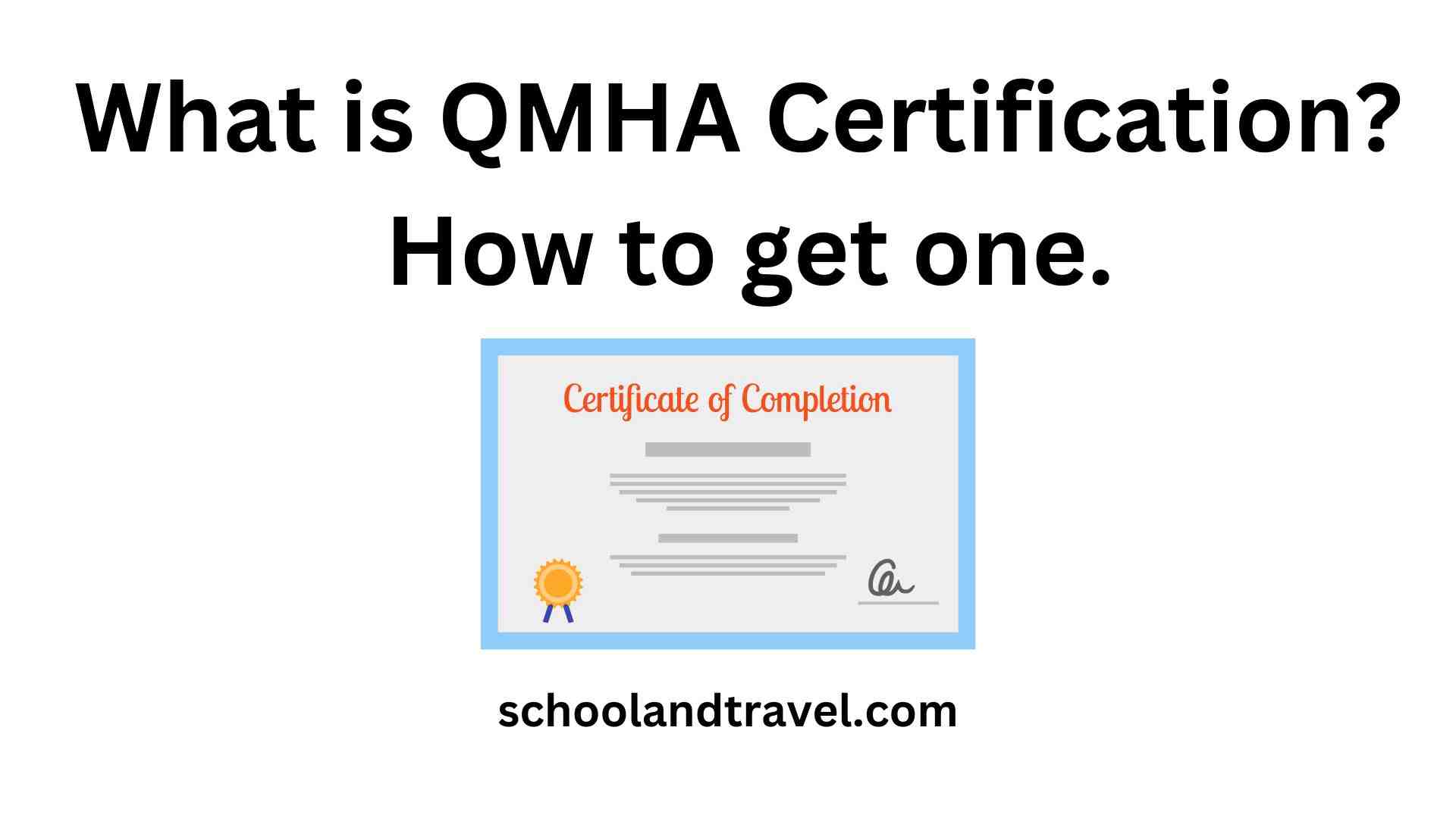 QMHA Certification