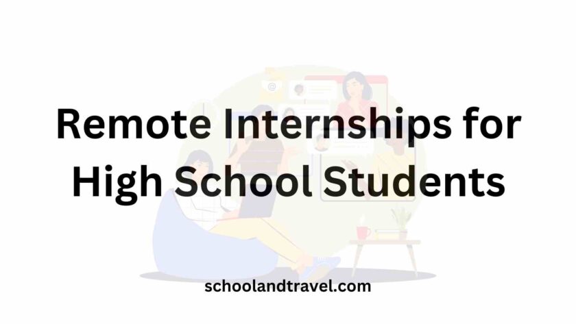 7+ Remote Internships For High School Students (FAQs)