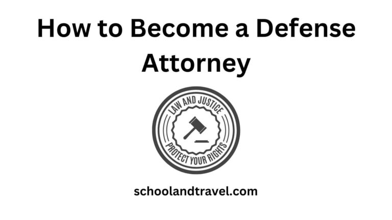 How to Become a Defense Attorney