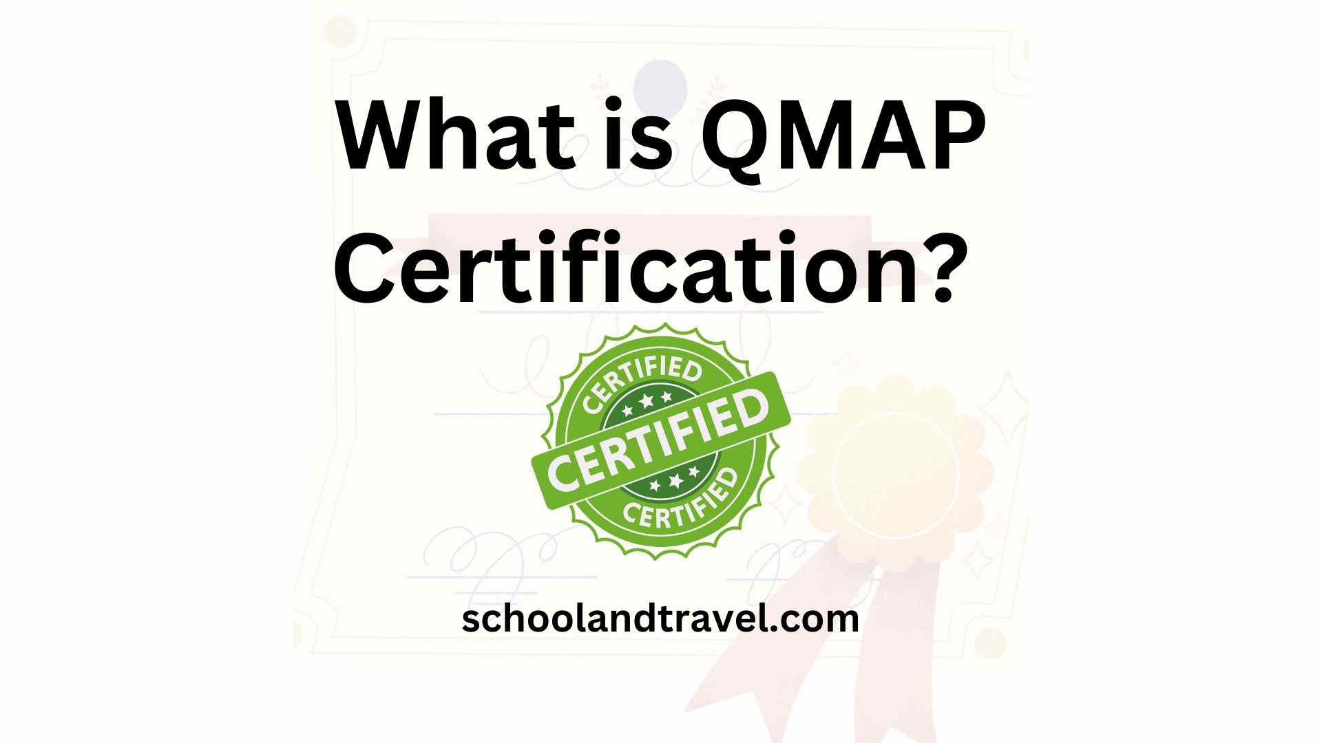 QMAP Certification