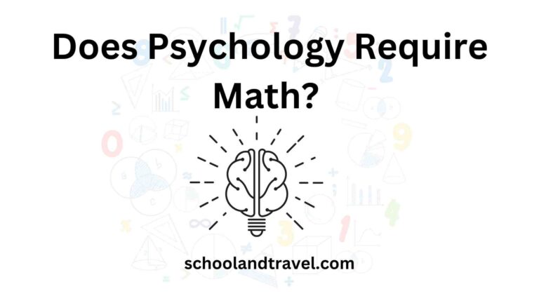 Does Psychology Require Math?